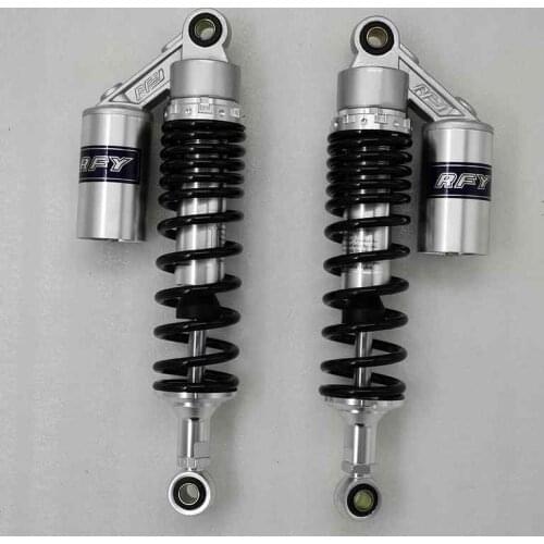 365mm 8mm spring Motorcycle Shock Absorbers for Triumph Hinckley Scrambler Thruxton Suzuki VX800 Honda CB1300 Yamaha XT500 Black