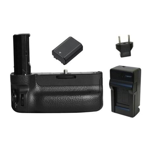 VG-C3EM VGC3EM Battery Grip+NP-FZ100, FZ100 Battery+Charger for Sony A9/A7R3/A7M3/A7III Alpha9 Alpha7RIII Alpha7M3, Alpha7iii