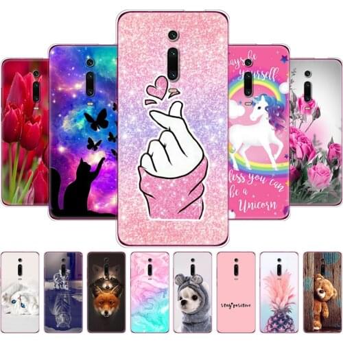For Xiaomi Redmi K20 Mi 9T Case Silicon Soft TPU Back Phone Cover for xiaomi redmi k20 pro mi 9T PRO Protective Coque Bumper