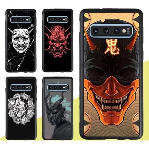 Oni Mask Case For Samsung Galaxy A21S A20e A31 M31 M21 A51 A71 A50 A70 S9 S20 S10 Plus Note 20 Ultra