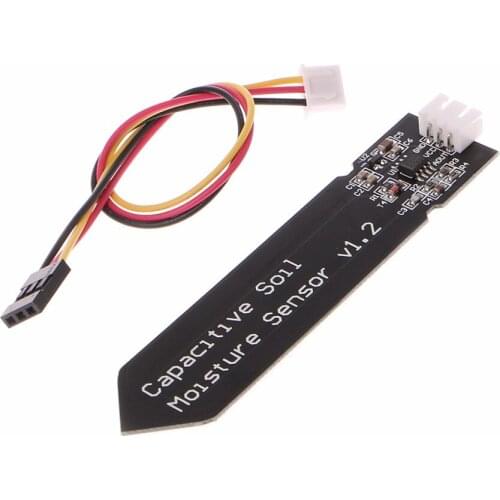 Soil Moisture Sensor Analog Capacitive Soil Moisture Sensor V1.2 Corrosion Resistant Hygrometer Measure Tool Dropshipping