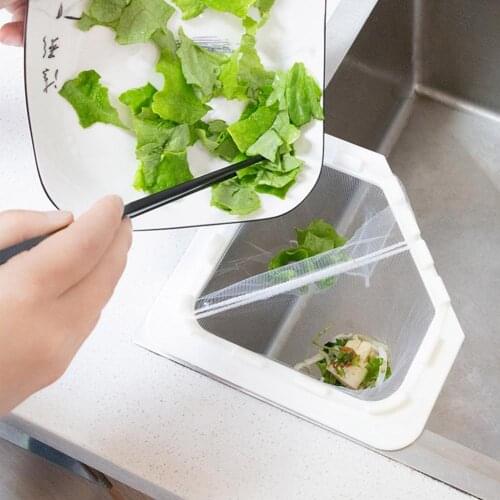 Kitchen Sink Garbage Filter Mesh Sink Anti-Blocking Multifunctional Dish Sink For Kitchen Sink Bag Strainer Hole Waste Drainer