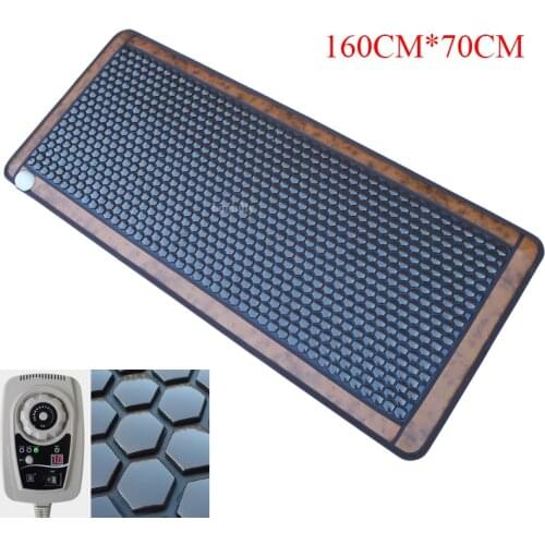 Health care heating jade cushion Natural tourmaline mat physical therapy mat heated jade mattress available 220V