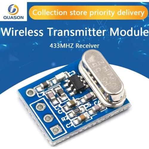 1Set 2Pcs 433MHZ Wireless Transmitter Receiver Board Module SYN115 SYN480R ASK/OOK Chip PCB for arduino
