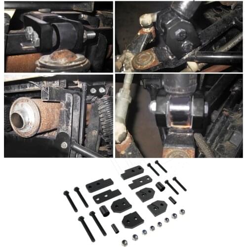 NICECNC Aluminum Full Lift Raise 2" Kits For Yamaha Rhino 450 2004-2010 Rhino 660 2004-2007 Rhino 700 2008-2015 2014 2013 2012