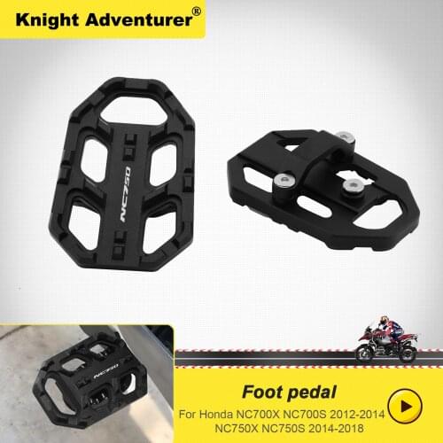 Hot Sell CNC Aluminum Motorbike Foot Pegs Footpegs Footrests For Honda NC700X NC700 S 2012-2014 NC750 X NC750S 2014-2018