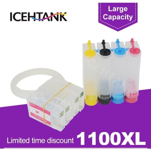 ICEHTANK PGI 1100 Continuous Ink Tank For Canon MAXIFY MB2010 MB2110 MB2710 Printer