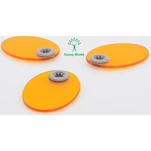 Dentist Shield Plate Shade Board Light Hood for Curing Light Lamp 3Pcs