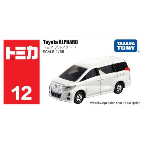 Takara Tomy Tomica 1/65 Toyota Alphard Metal Diecast Model Toy Car #824848 New in Box