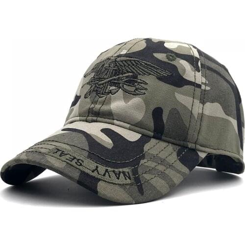High Quality Mens US NAVY Baseball Cap Navy Seals Cap Tactical Army Cap Outdoor Camo Trucker Gorras Snapback Hat For Adult