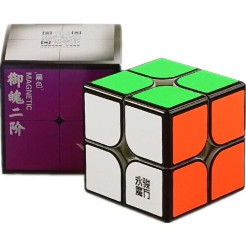 Yongjun Yupo 2x2x2 Magnetic Magic Cube Upgrade Magnetic Pocket Mini Cube 2X2 Educational 5*5*5cm ABS Plastic Cube