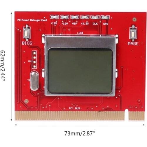 LCD PCI PC high quality Computer Analyzer Tester Diagnostic Card