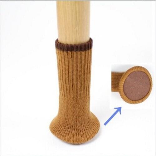 16 Pcs/lot Bathroom Home Decor Kitchen Furniture Anti Noise Slider Caps Non-Slip Table Sock Foot Pad Chair Leg Floor