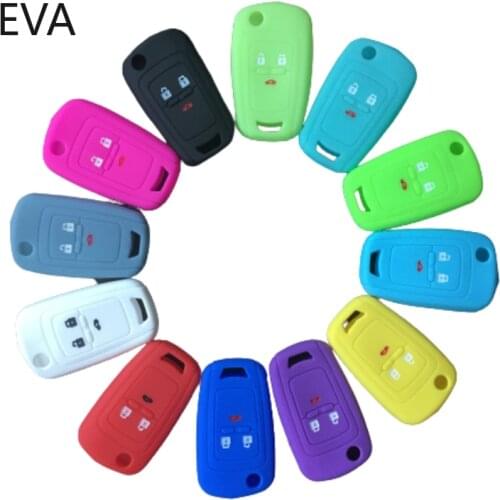 Silicone Key Cover Is Suitable for Chevrolet Kovoz Cruze Silicone Car Key Cover Soft Rubber Key Shell