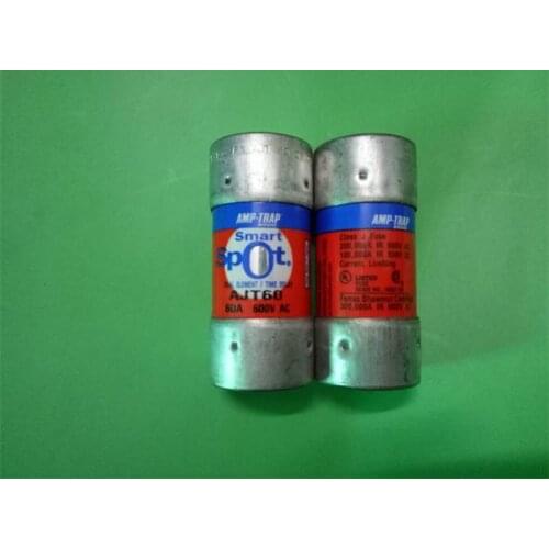 Free shipping 5pcs AJT 60 AMP-TRAP delay fuse 26X60 60A 600V France faray