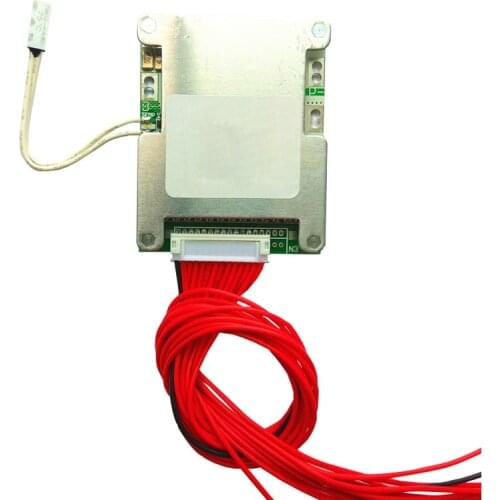 BMS electric vehicle with NTC 13S 60A 48V BMS with balance 18650 lithium ion battery pack protection equalizer board