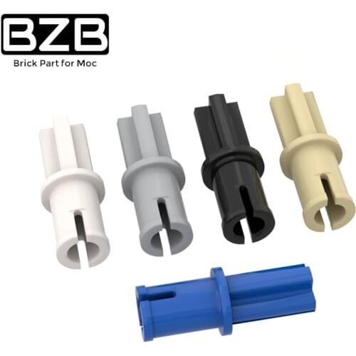 BuildMOC 6562 3749 Cross Axis 15.6 brick Technicle Changeover Catch For Building Blocks Parts DIY Educational Tech Parts Toys