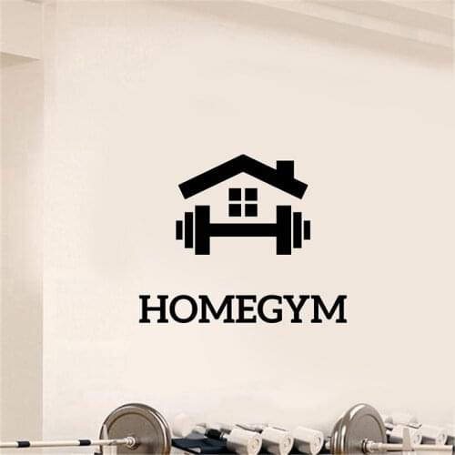 Gym Decoration Vinyl Wall Decals For Fitness Rooms Decor Gym Sticker