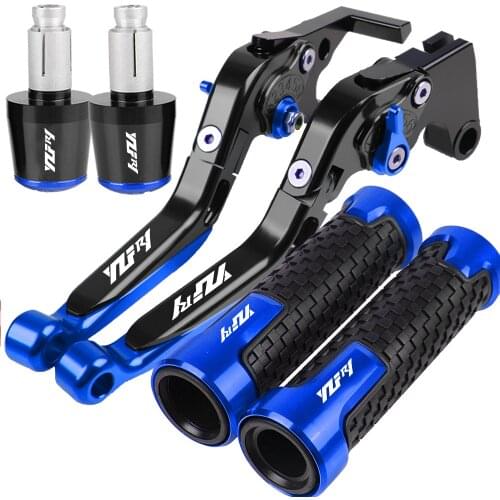 For YAMAHA YZFR1 YZF R1 YZF-R1 Motorcycle CNC Brake Clutch Lever Handlebar Handle Grips Ends 1998 1999-2003 2004-2014 2015-2020