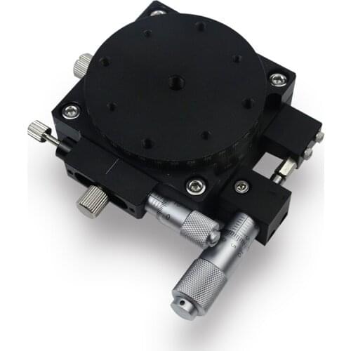 XR60-R XR Axis Stage Parallel Movement and Rotating Platform optical Manual displacement Sliding Table