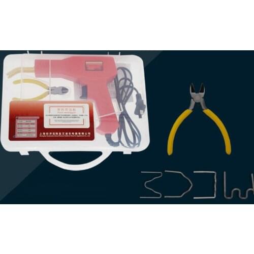 50W Hot Stapler Machine Handy Plastic Welder Garage Tools Repairing Kits for Car 875F