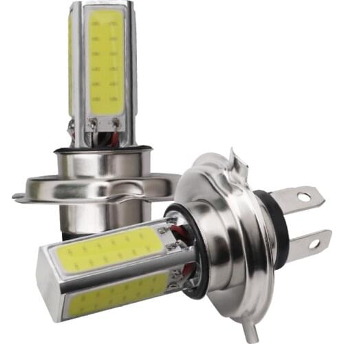 H4 P15D BA20D COB Motorcycle Headlight LED bulbs 20W Led Scooter Fog Lamp Super Bright Daytime Running Light Super Bright white