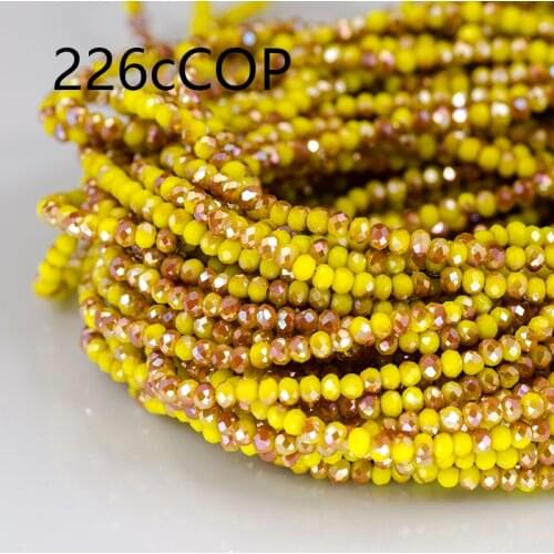 5A quality!!! 3MM 140 pieces/batch twin crystal beads cutting cut round glass beads DIY handmade jewelry making materials