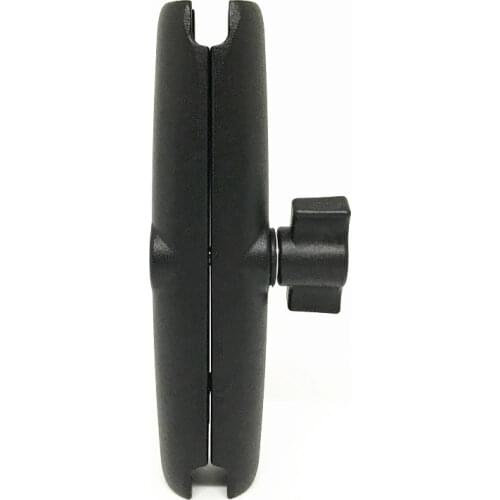 Jadkinsta Aluminium Alloy Arm 6cm 9cm 15cm Double Socket Arm with 1 inch Ball Base Mount Motorcycle Camera Extension Arm