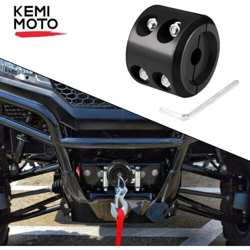 For ATV UTV Winches for Polaris RZR for Can-am X3 for Yamaha for Honda Cable Hook Stopper Line Saver Universal Rubber Winch