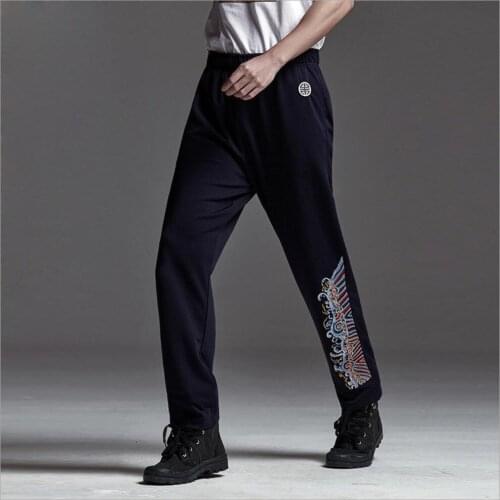 Hot 2021 Spring And Autumn Thin Mens Business Casual Trousers Straight Slim Trousers Tide Pants Sweatpants Singer Costumes
