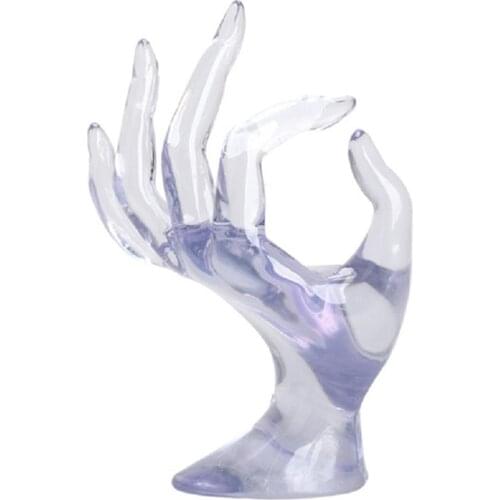 Fashion Personalized OK Mannequin Hand Bracelet Ring Watch Display Stand Jewelry Holder Prop Decor Jewelry Organizer