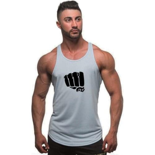 Mens Bodybuilding Tank top Gyms Fitness sleeveless shirt 2021 New Male Cotton clothing Fashion vest Undershirt