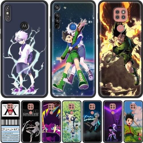 Anime Hunter x Hunters Soft Case For Motorola G8 Power Lite One Hyper Fusion E6s G 5G Stylus Edge G9 Play E7 Plus Silicone Cover