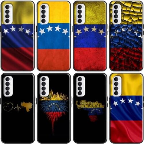 Venezuela Venezuelan Flag Case For Realme Q3 Pro GT Neo C3 C15 C21 6 7 8 Pro Cover For OnePlus 9 Pro 7T 8T 9R Nord