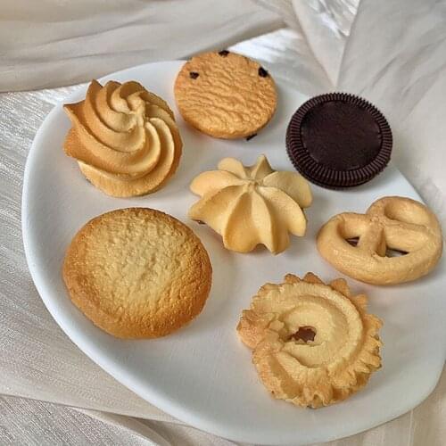 Creative Funny Silicone Simulation Cookie Cake Bread Hair Clips Trendy Hair Accessories for Girls Women Food Hair Pins Jewelry