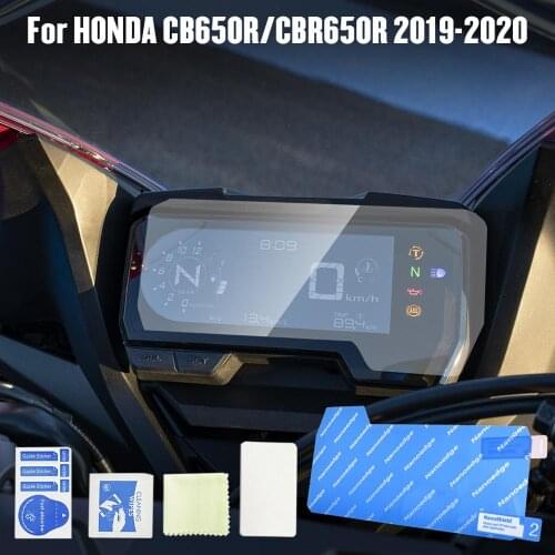 Motorcycle Cluster Scratch Protection Film Screen Protector Instrument Dashboard Speedo for HONDA CBR650R CB650R 2019 2020 Clear