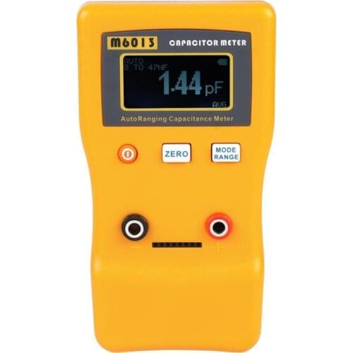 1 Set Digital Capacitance Meter M6013 LCD High Accuracy Capacitor Meter Professional Measuring Capacitance Resistance