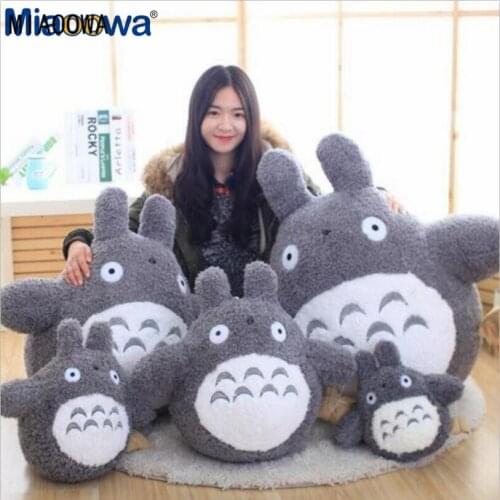 1pc 30/40cm Famous Cartoon Totoro Plush Dolls Soft Stuffed Toys Cushion High Quality Doll Kids Gift