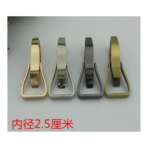 10 PCS / lot) Bags Handbags Hardware Accessories 4 Color Diameter 2.5cm Shoulder Straps Hanging Hooks Key Chains