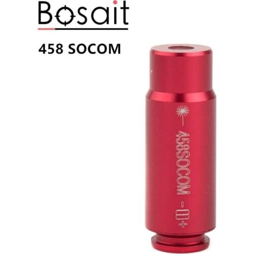 458 SOCOM Red Laser Bore Sight Rifle 458 Caliber Boresighter AR 15 Collimator Gun Laser Pointer Aiming