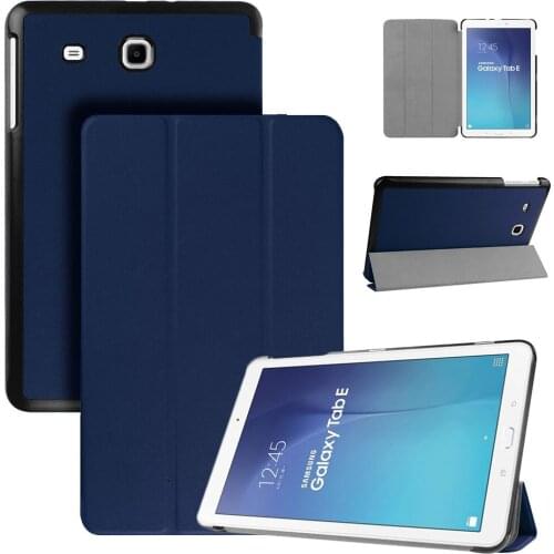 Smart Auto Wake Up/Sleep Tablet Case for Samsung Galaxy Tab E 8.0 inch 2016 Folio Flip Funda Shell for Samsung Tab E T375 T377