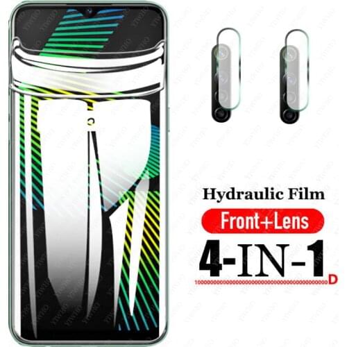 Full Cover Screen Protector Hydrogel Film for Oppo Realme 6i Soft Protective Tempered Glass on Realme 6 i Camera Lens RMX2040