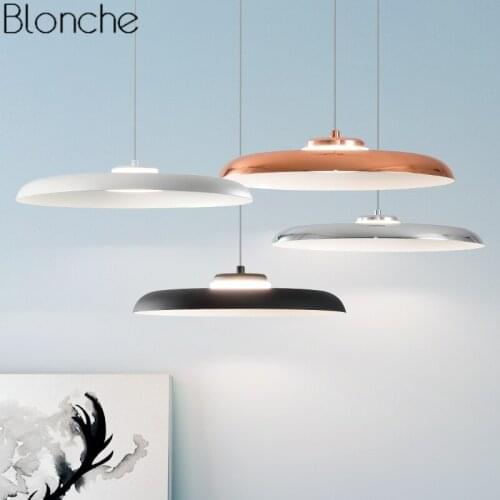 Nordic Creative UFO Pendant Lights Modern Led Loft Hanglamp Bedroom Kitchen Lamp for Home Fixtures Decor Suspension Luminaire