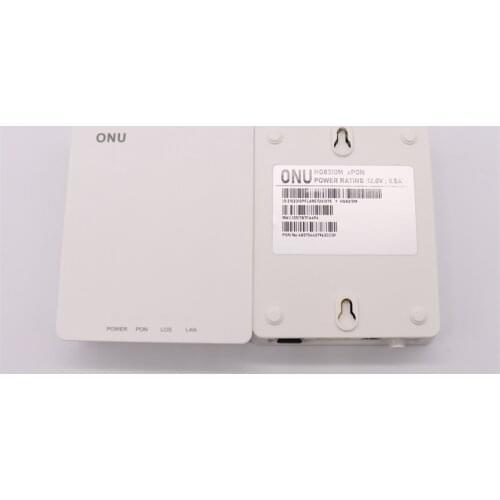 100% brand Refurbish 100pcs ONT ONU XPON Dual mode 1GE ONU ONT With Single Lan Port Apply to FTTH Modems, Termina English versio