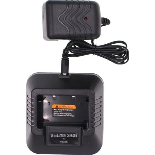 Original Charger for BAOFENG UV-5R DM-5R UV-5RA UV-5RB series two way Radios power adaptor and desktop for BL-5 li-ion Battery