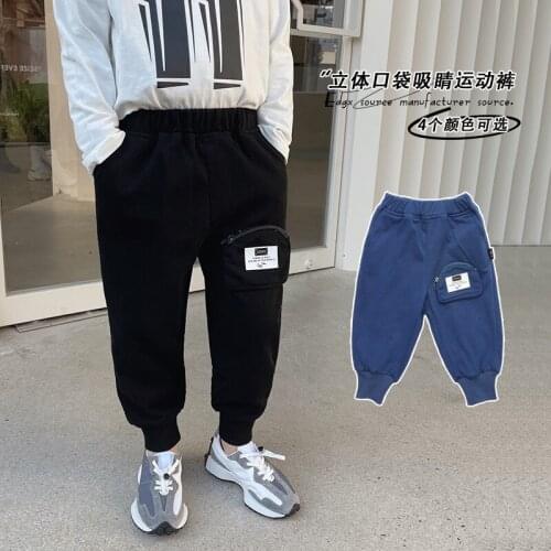 Simple Spring Summer Thin Casual Pants Boys Kids Trousers Children Clothing Teenagers School Cotton Formal Sport High Quality