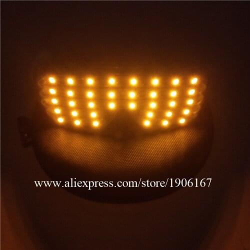 LED Luminous Glasses Laser Glasses For Nightclub Performers Party Dancing Glowing Light Up Halloween Glasses Christmas Gift