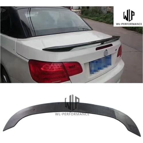 E92 Carbon Fiber Rear Spoiler Wing Car Styling Wings For BMW 3 Series E92 320i 328i 335i Car Body Kit 2005-2012