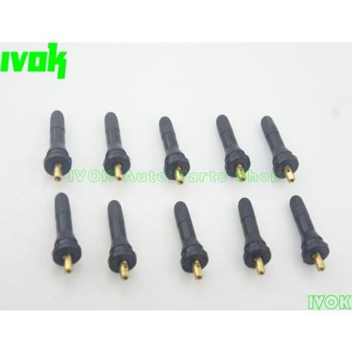 10X Schrader Rubber Snap In Style TPMS Replacement Stems Tire Pressure Sensors For Peugeot GMC Buick 20008 LTQYFG-0005 FE3MAF4