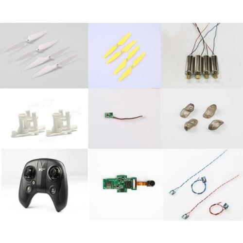 Hubsan H216A X4 DESIRE PRO Spare Parts propellers blade frame body shell motor gear receiving board remote controller GPS etc